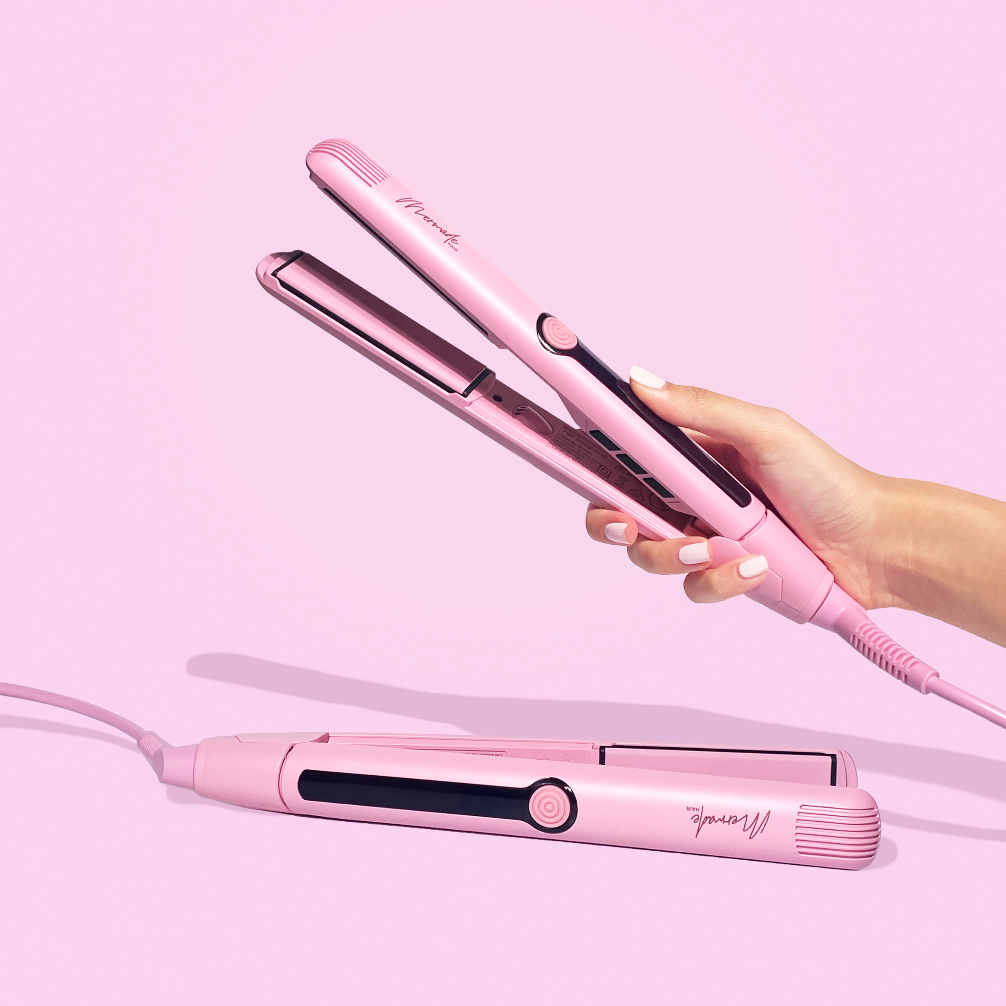 Mermade Hair Pink Straightener 