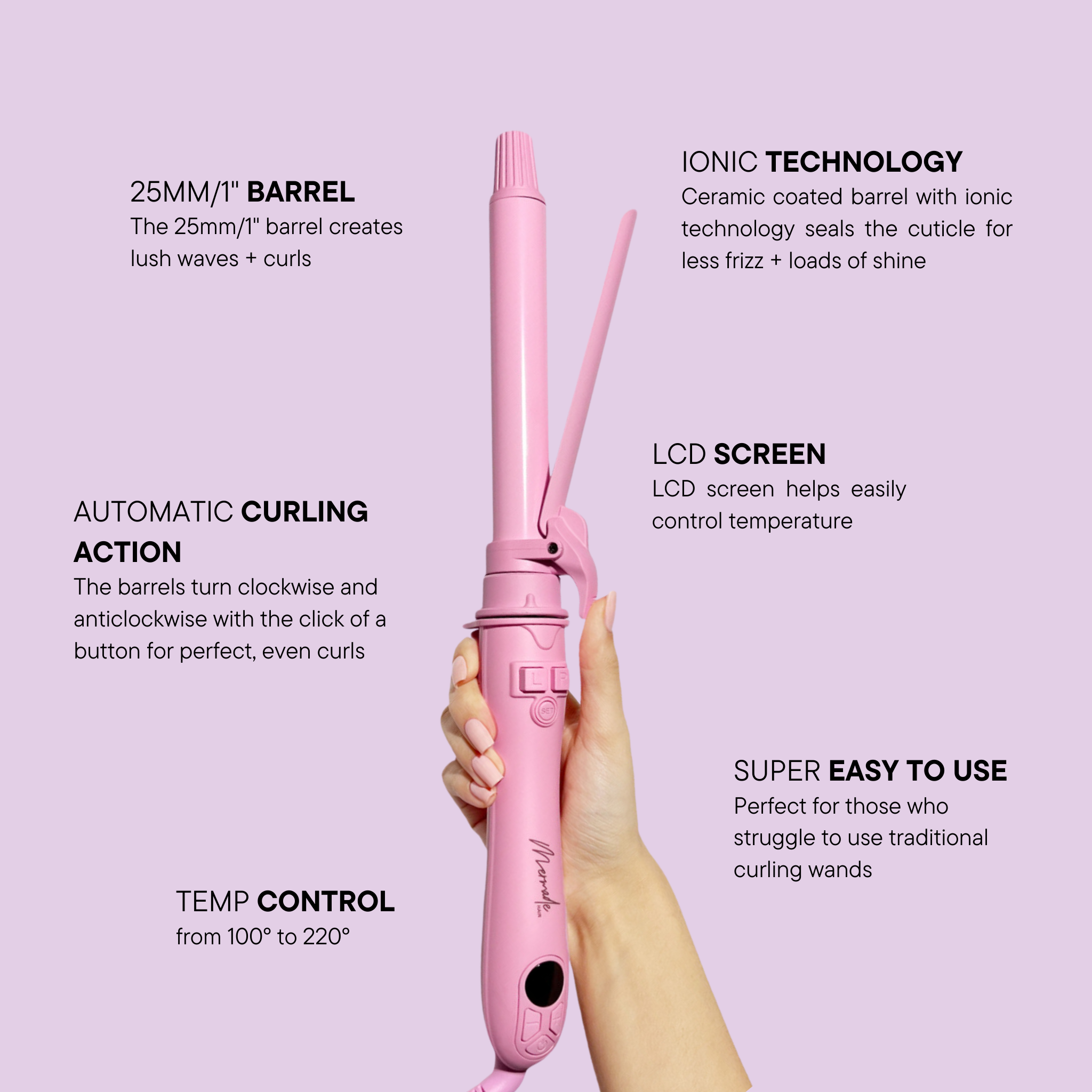 Easiest to use curling iron best sale