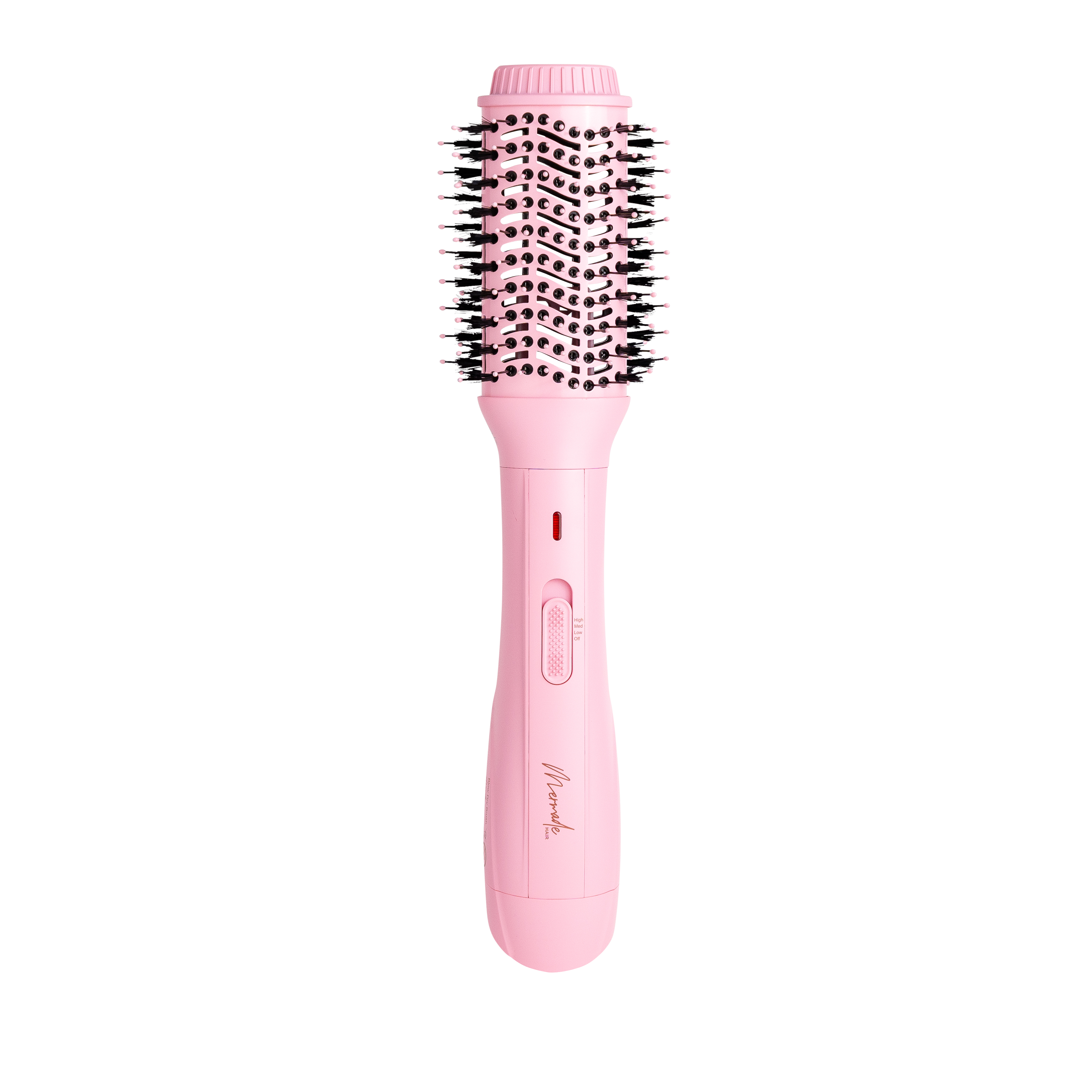 Mermade Hair Pink Blow Dry Brush Front