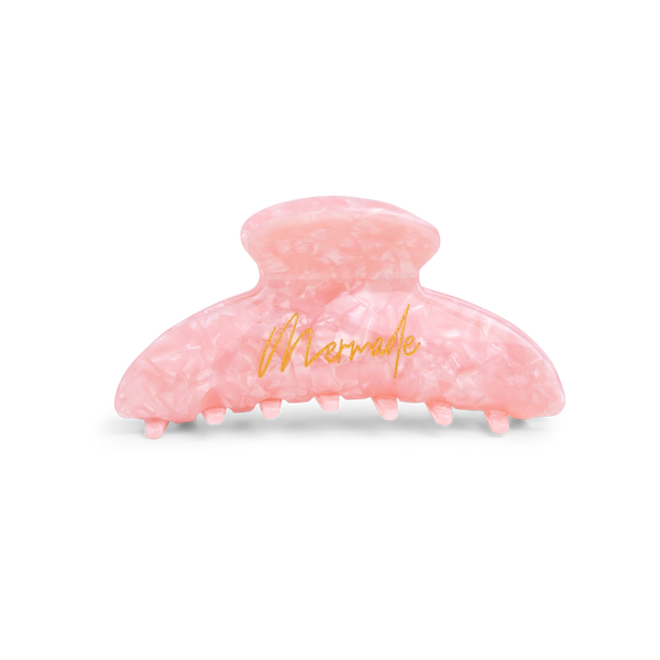 Mermade Hair Pink Claw Clip Front