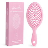 Mermade Hair Detangle Brush in Pink Front