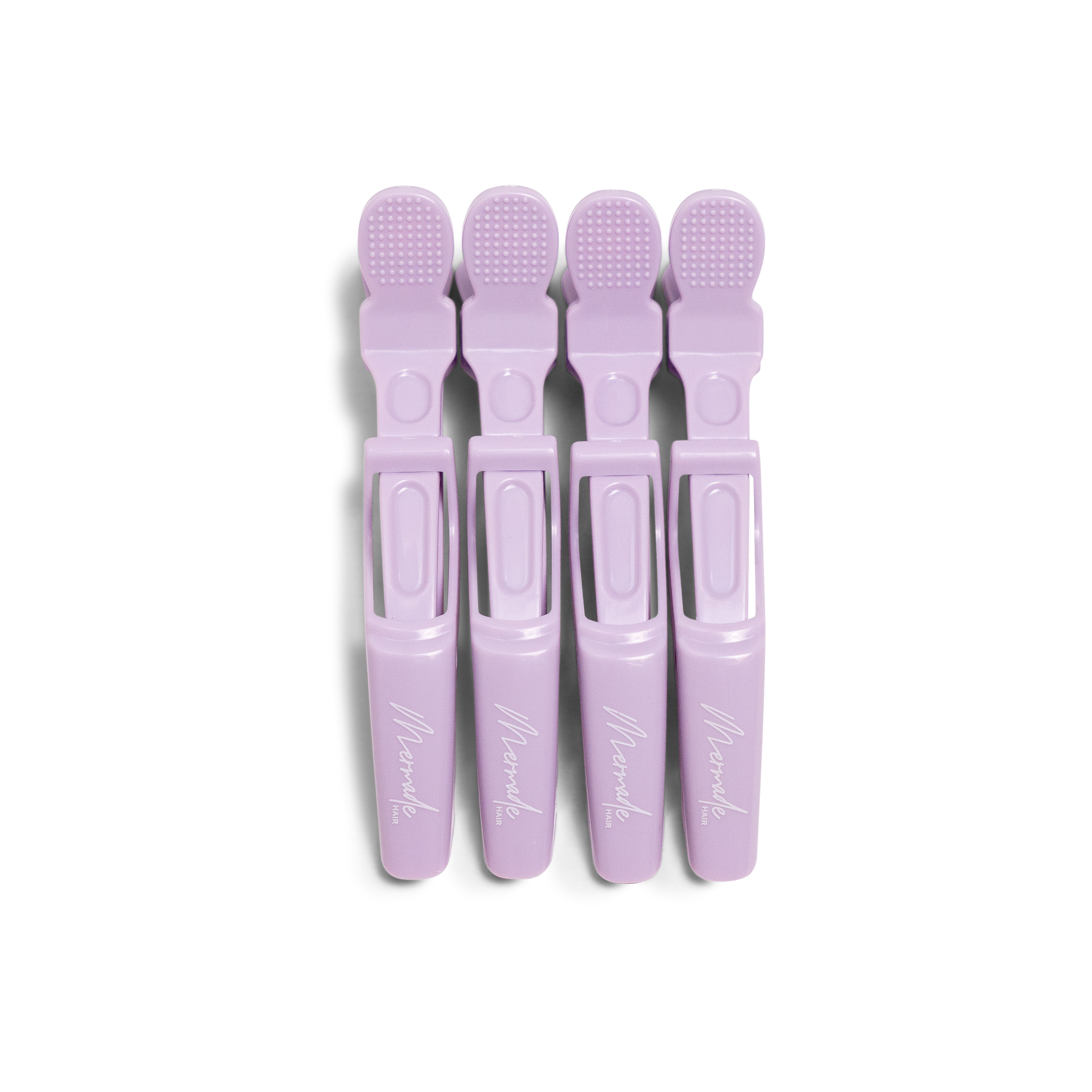 Mermade Hair Lilac Grip Clips Front