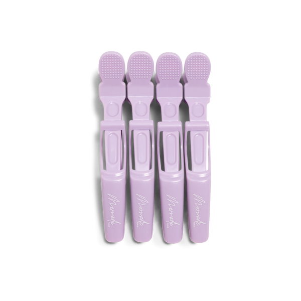 Mermade Hair Lilac Grip Clips Front