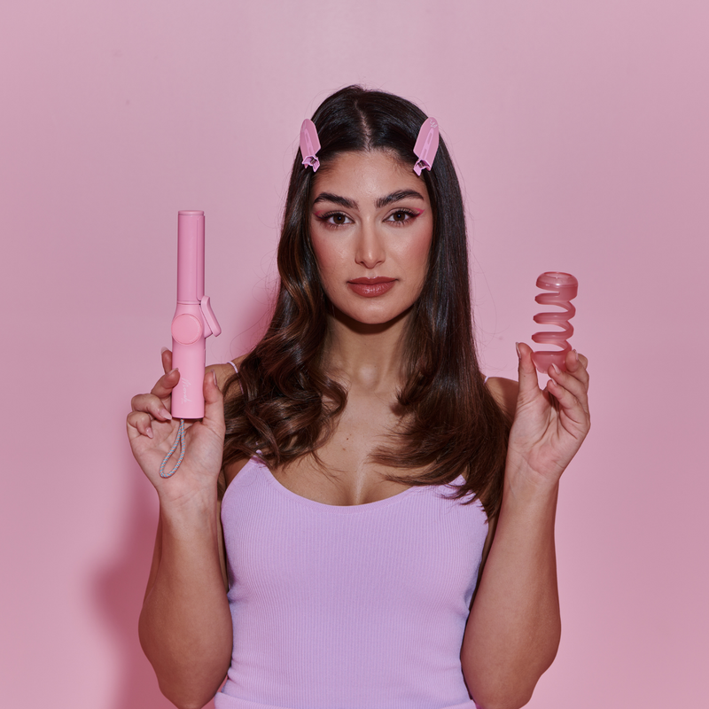 Hair curling discount tongs