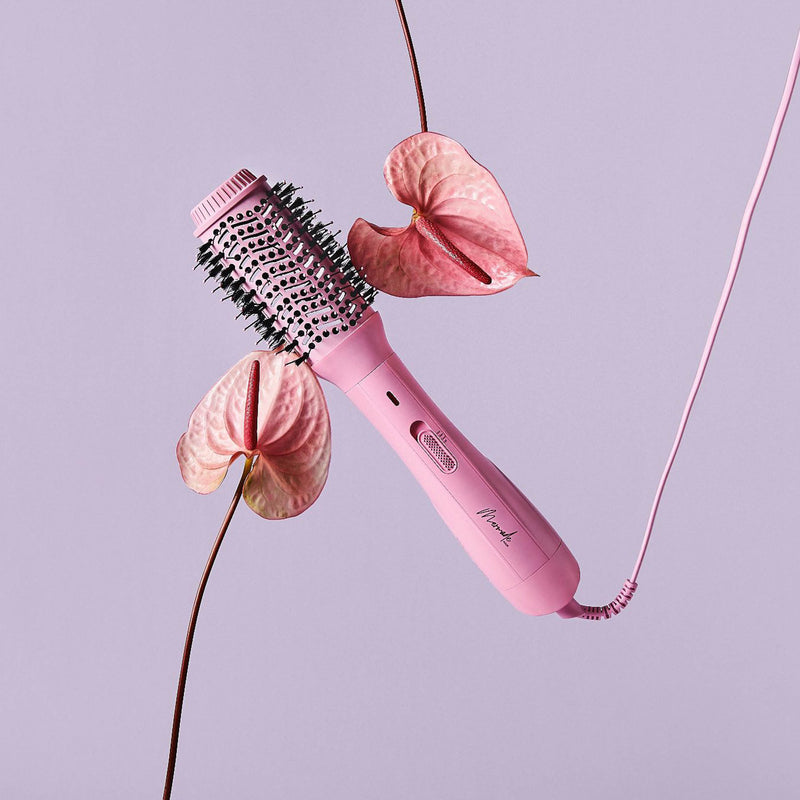 Mermade Hair Blow Dry Brush in Pink